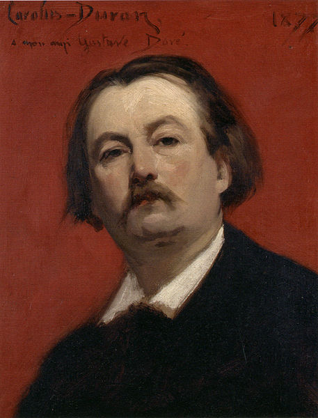 Gustave Dore, 1877, Carolus-Duran (1837-1917) Strasbourg Museum of Modern and Contemporary Art, 